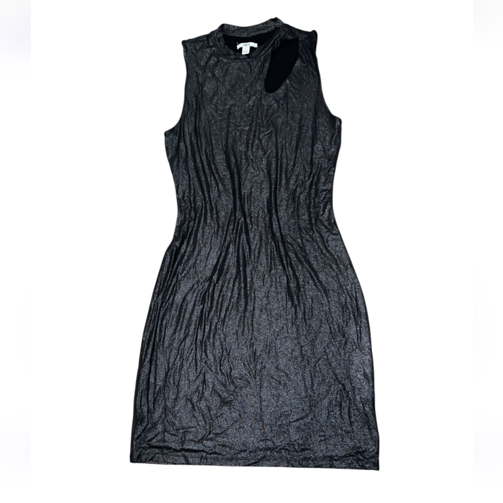 Bar III Sleeveless Black Dress